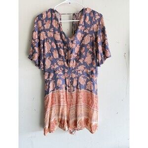 Target Paisley Printed Romper Juniors Large